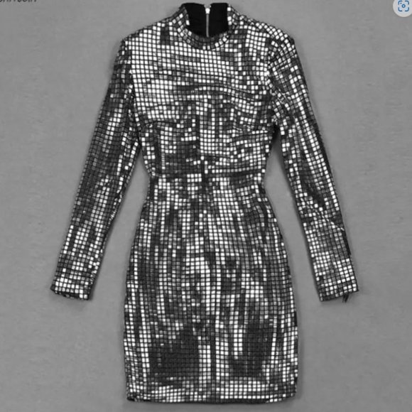 Etsy Dresses Silver Mirrorball Dress Taylor Swift Poshmark